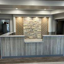 Interior shot of the Carrier Mills Nursing and Rehabilitation Center, from the Carrier Mills Gallery