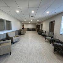 Interior shot of the Carrier Mills Nursing and Rehabilitation Center, from the Carrier Mills Gallery