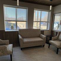 Interior shot of the Carrier Mills Nursing and Rehabilitation Center, from the Carrier Mills Gallery